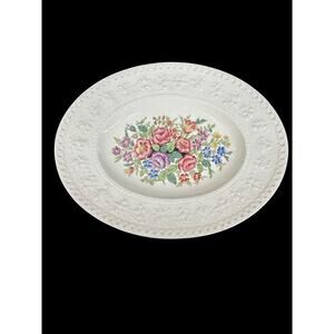 1940s Wellesley Wedgwood Ullswater China 14" Serving Platter